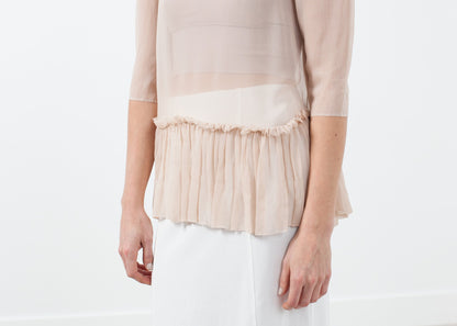 Ruffle Top Louiza Babouryan