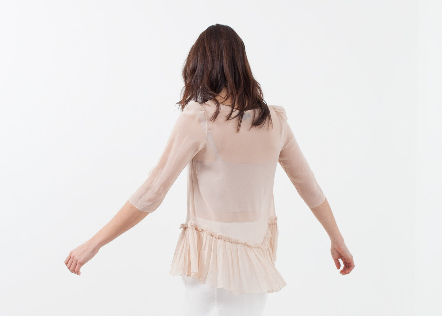 Ruffle Top Louiza Babouryan