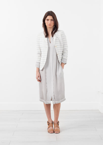 Lavanda Stripe Blazer Lardini