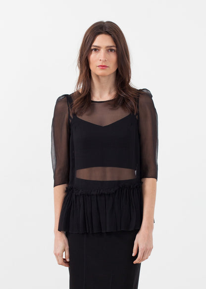 Ruffle Top Louiza Babouryan