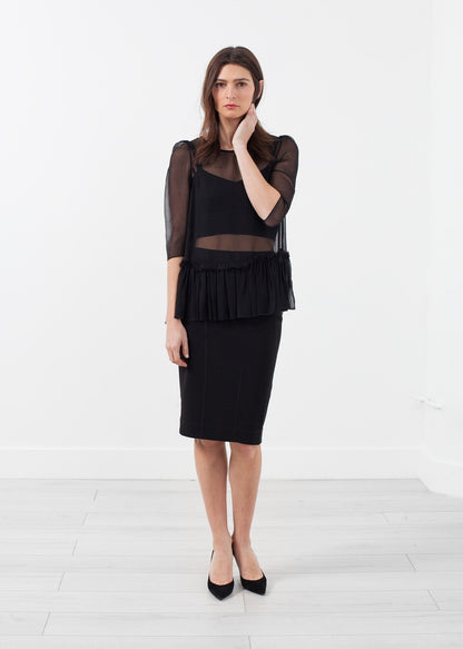 Ruffle Top Louiza Babouryan