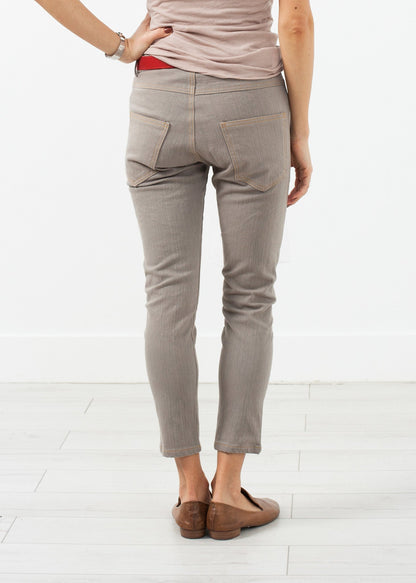 Belted Jeans Hazel Brown