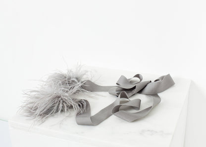 Feather Sash Louiza Babouryan
