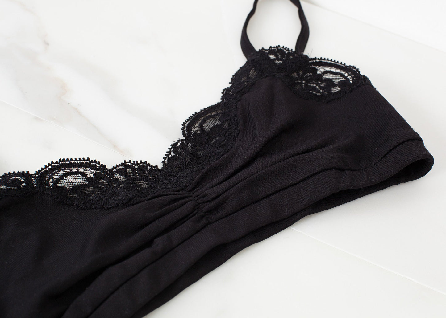 Ruche Bra Only Hearts