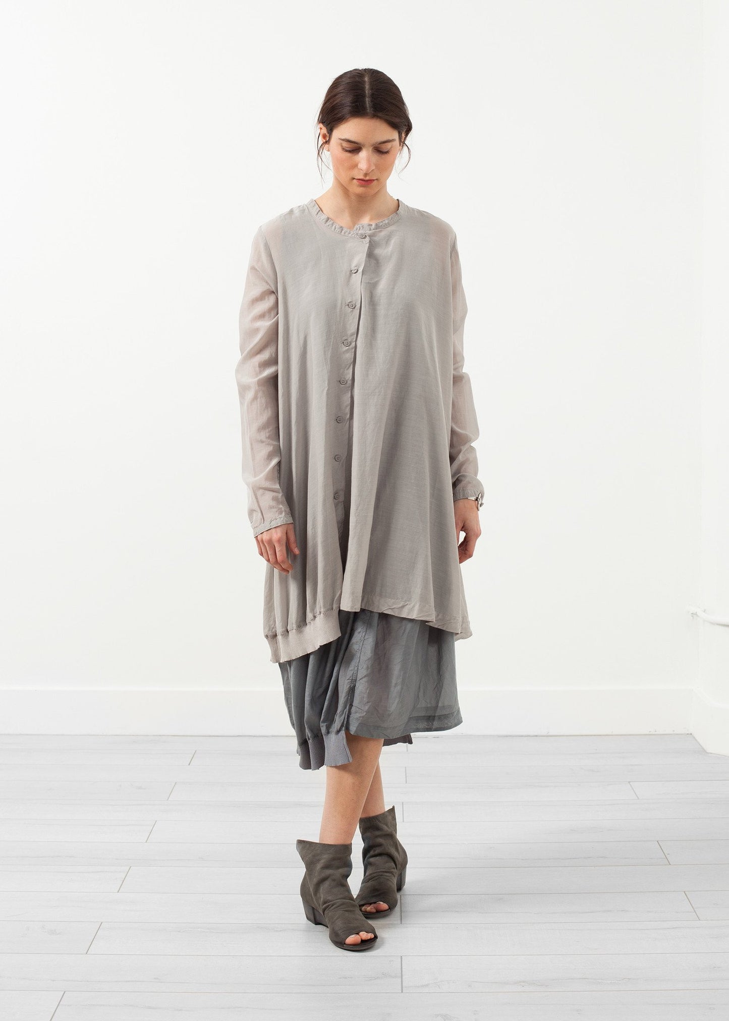 Button Dress Rundholz BL