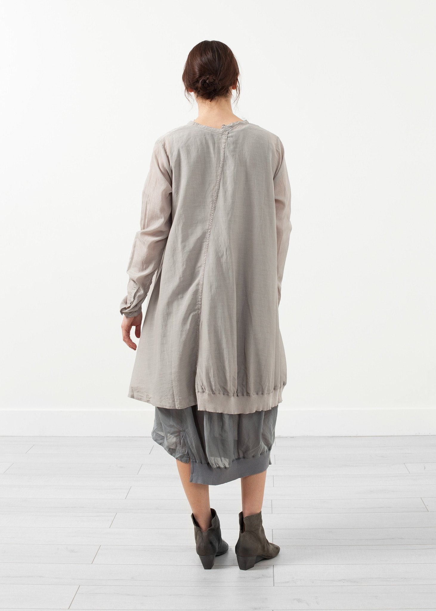 Button Dress Rundholz BL