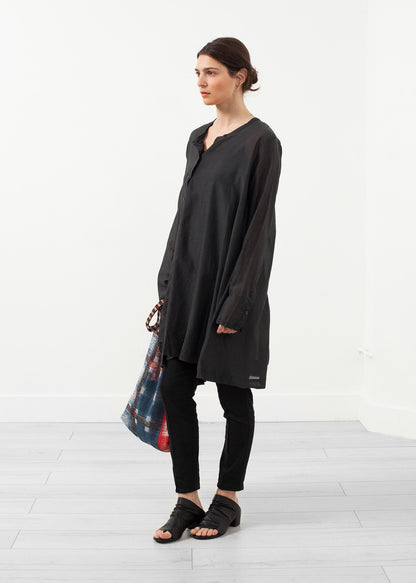 Button Dress Rundholz BL