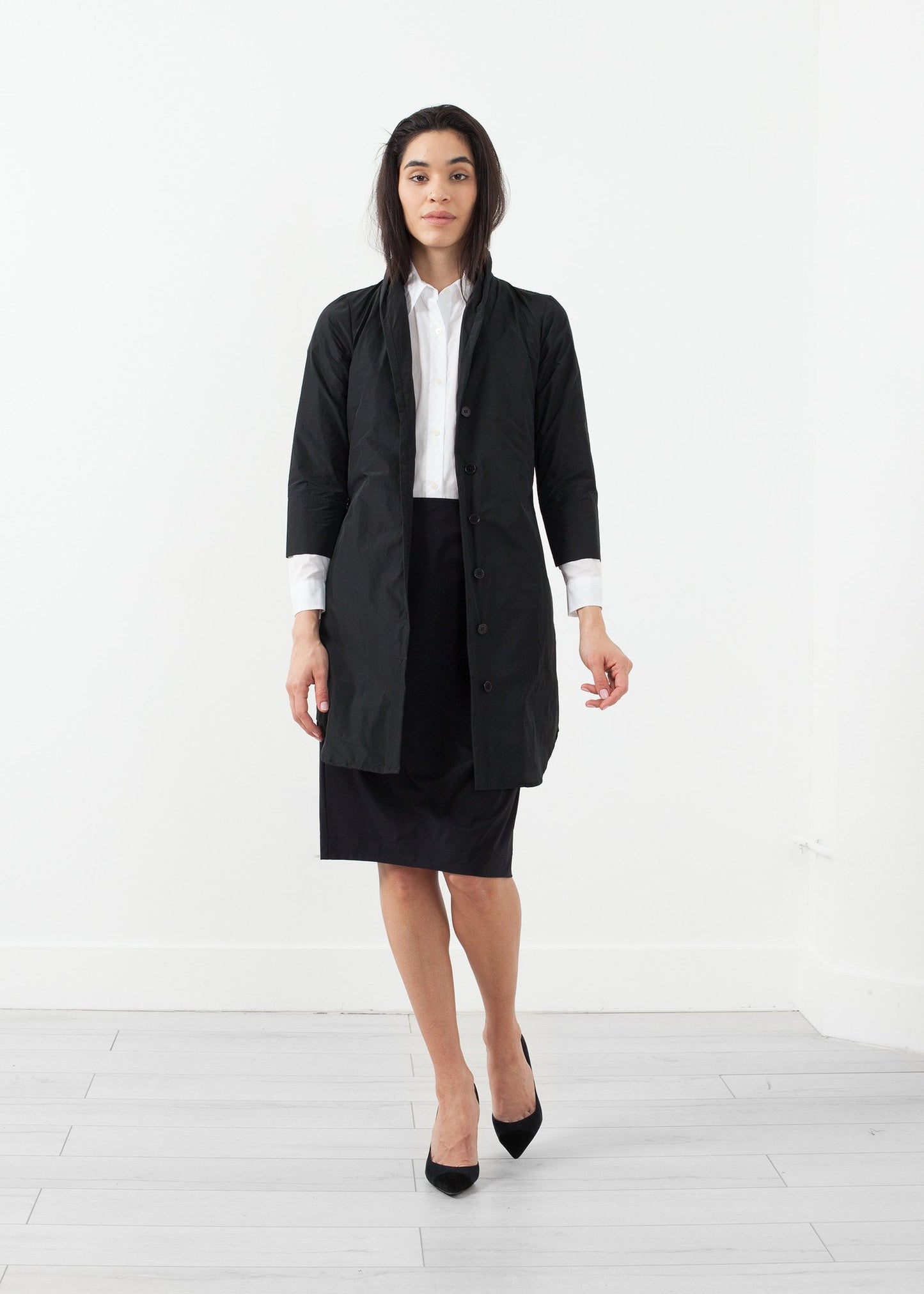 Side Ruche Skirt Hovman