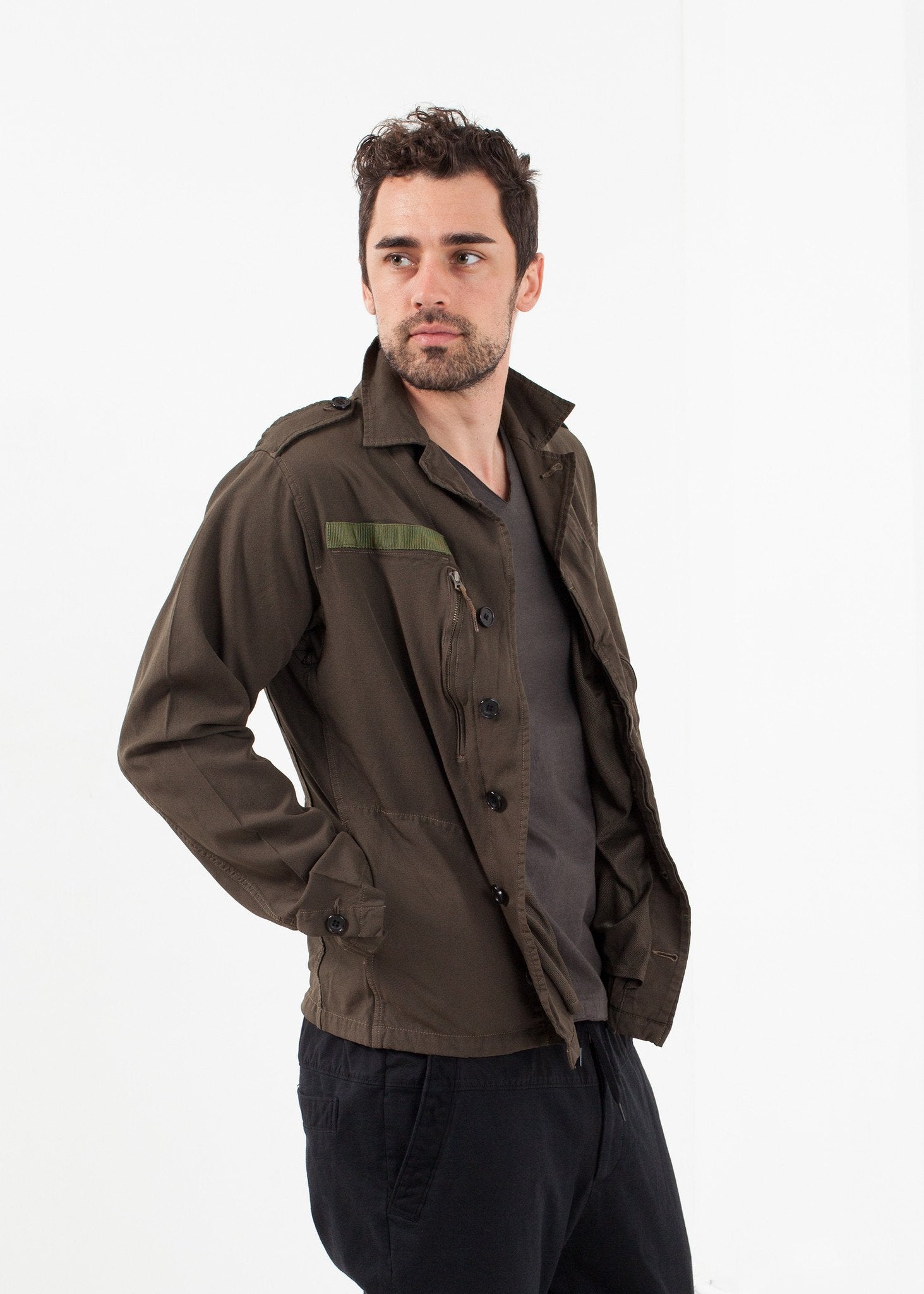 Zipper Jacket Sage de Cret