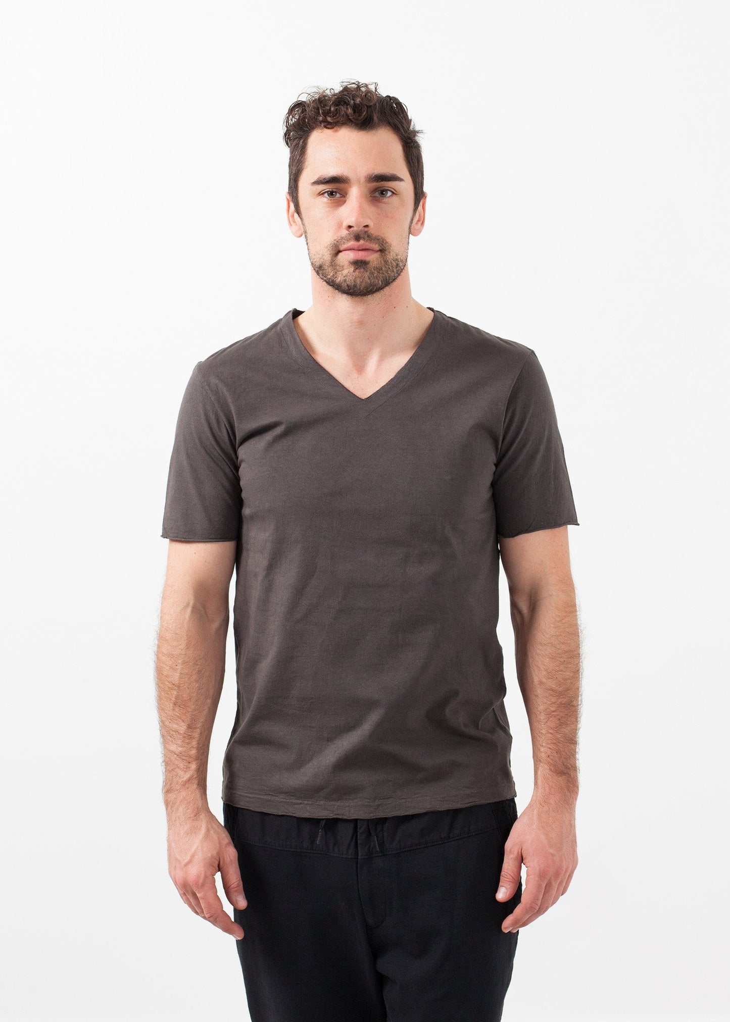 V-Neck Tee Sage de Cret