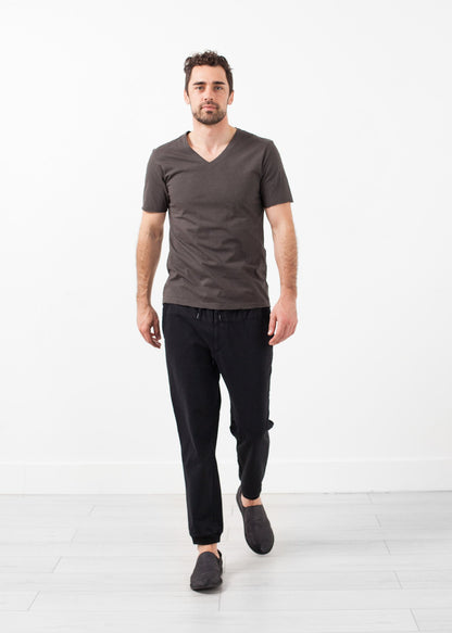 V-Neck Tee Sage de Cret