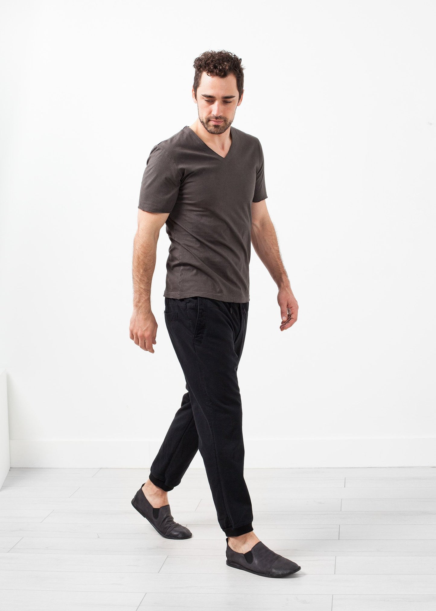 V-Neck Tee Sage de Cret