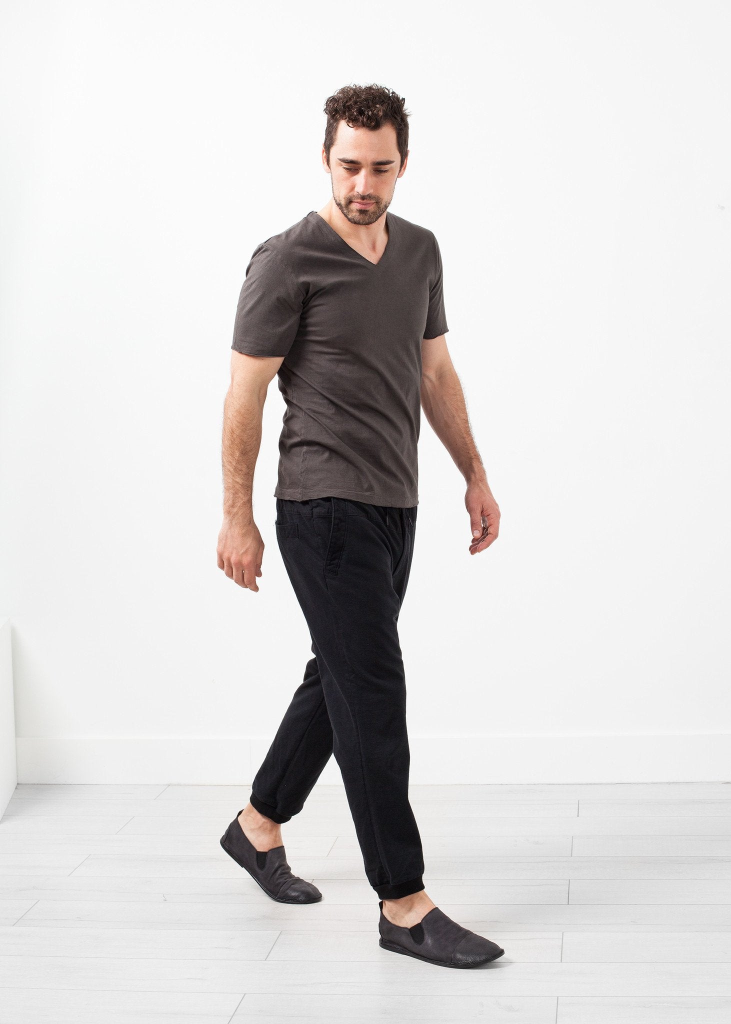 V-Neck Tee Sage de Cret