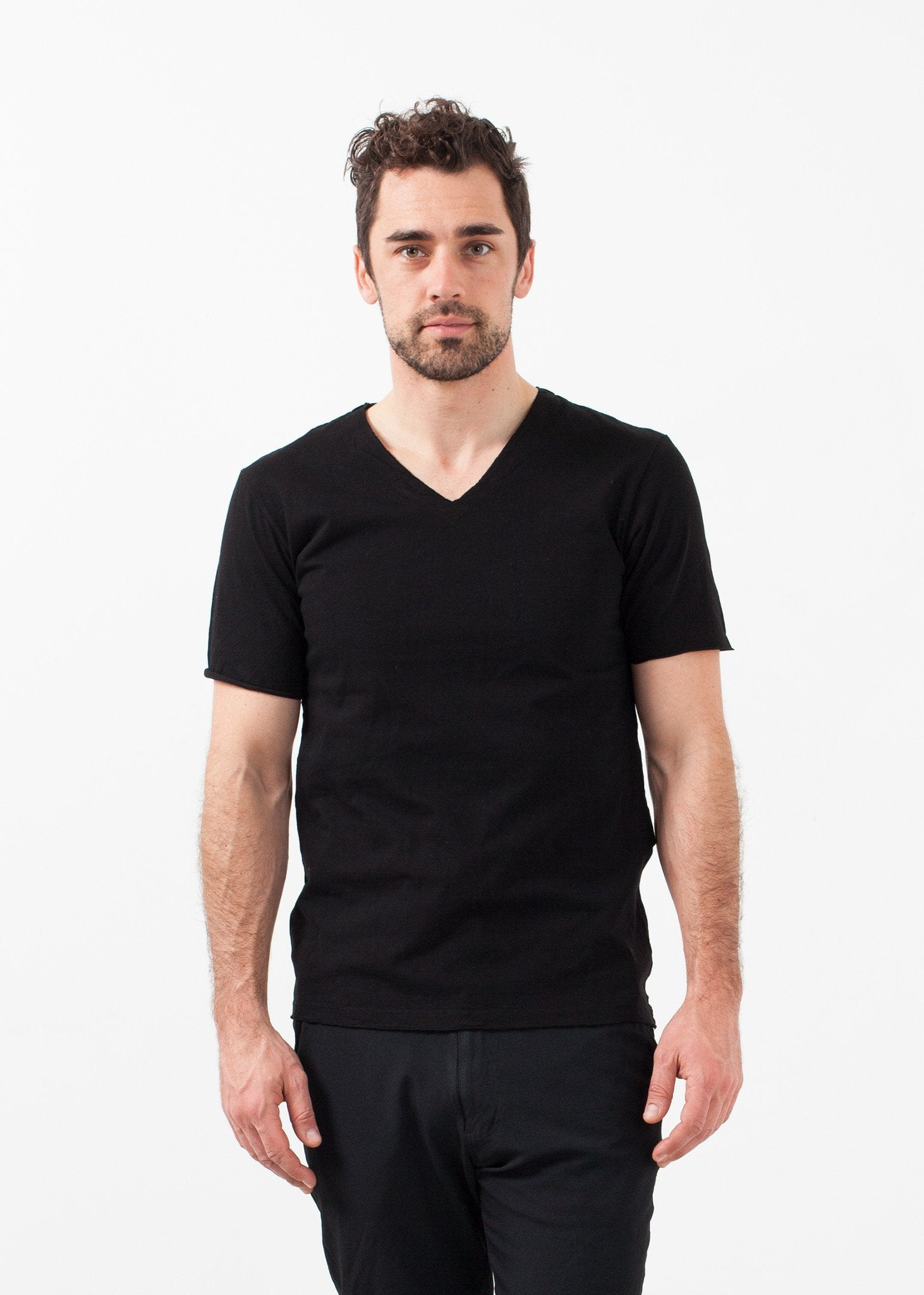 V-Neck Tee Sage de Cret