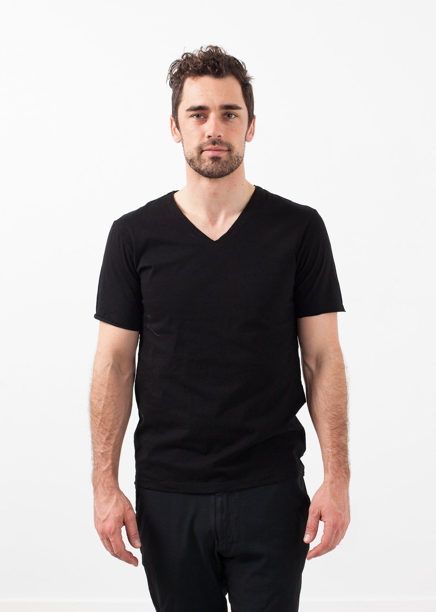 V-Neck Tee Sage de Cret