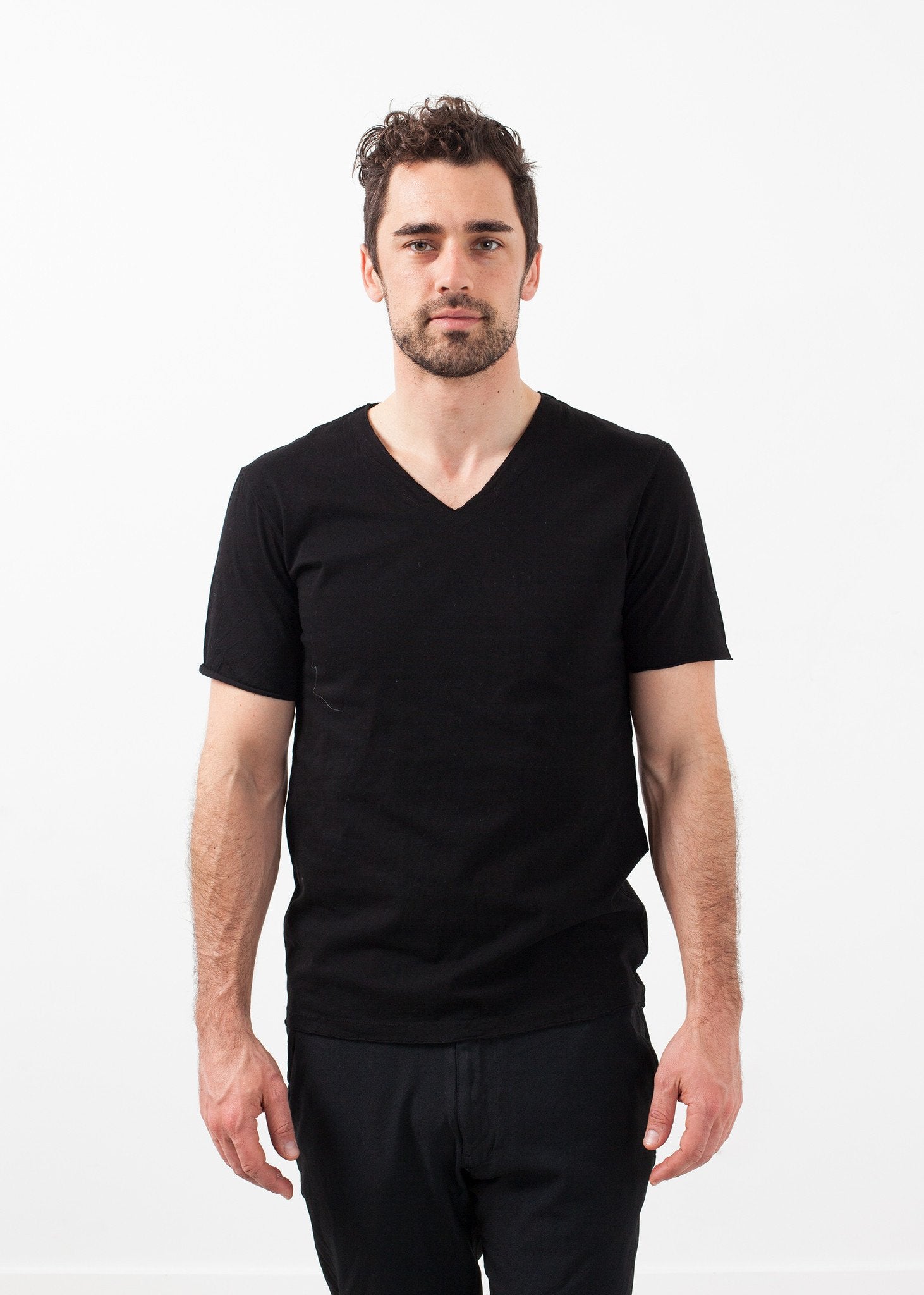 V-Neck Tee Sage de Cret