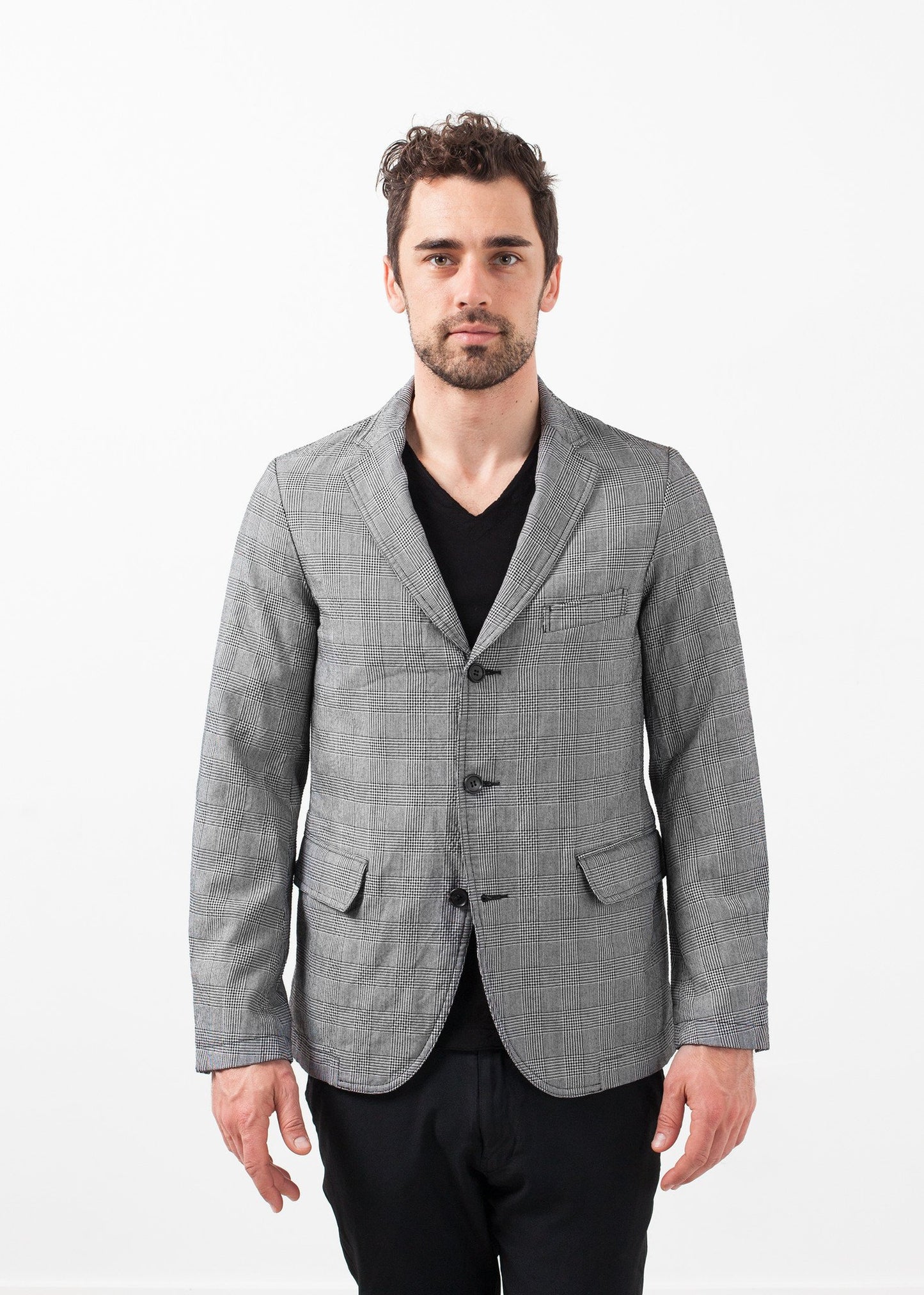 Check Blazer Sage de Cret