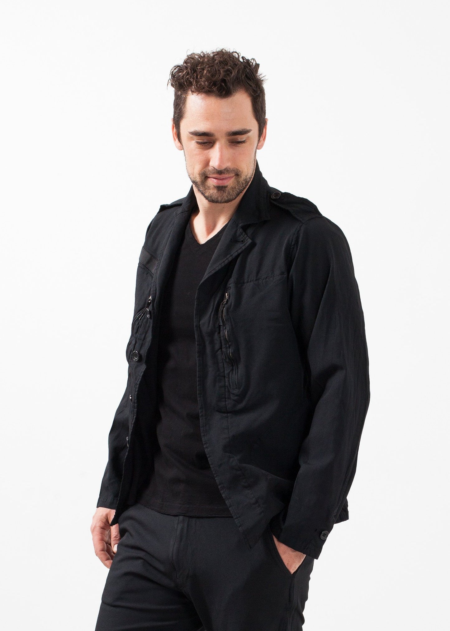 Zipper Jacket Sage de Cret