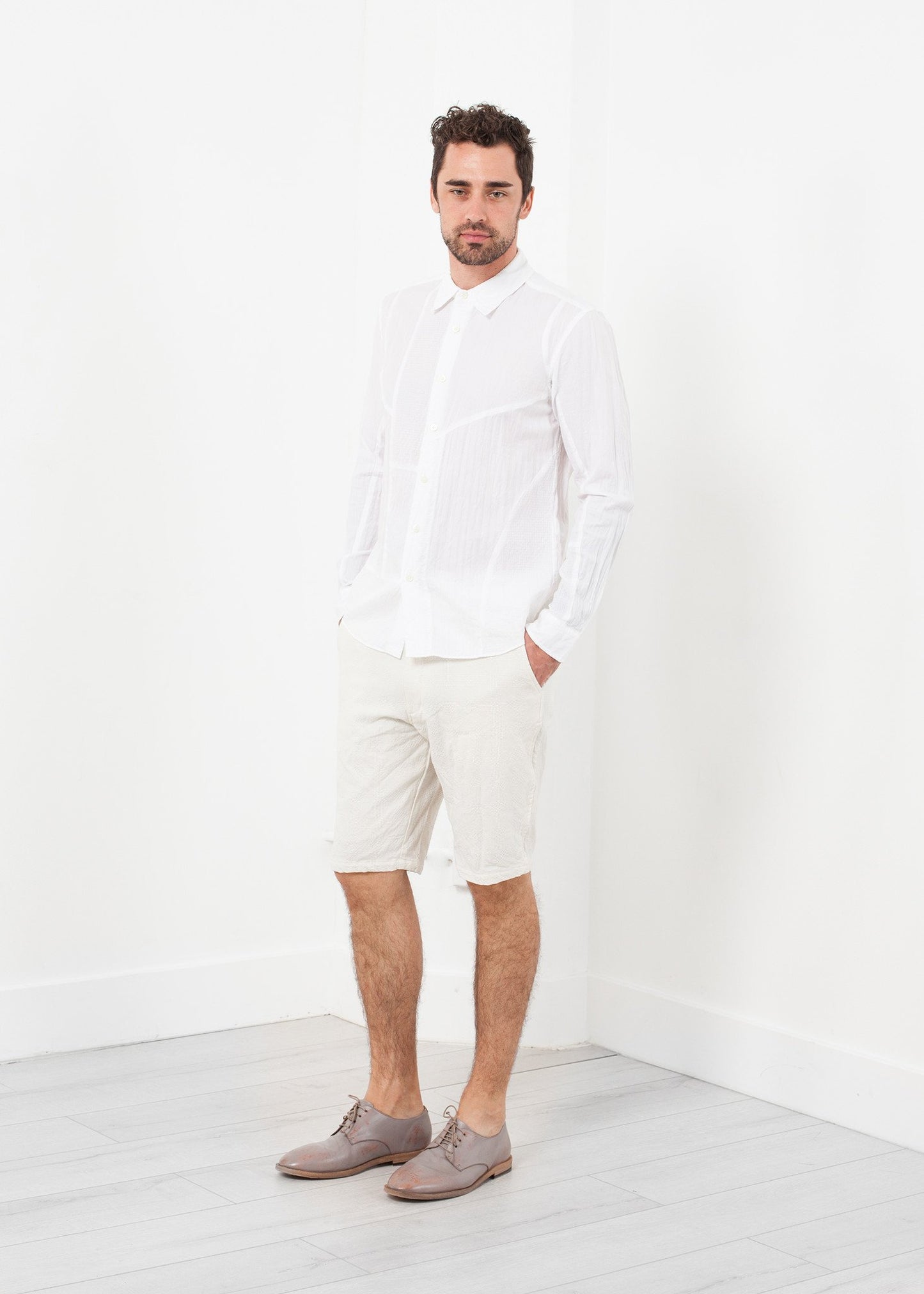 Check Shorts Sage de Cret