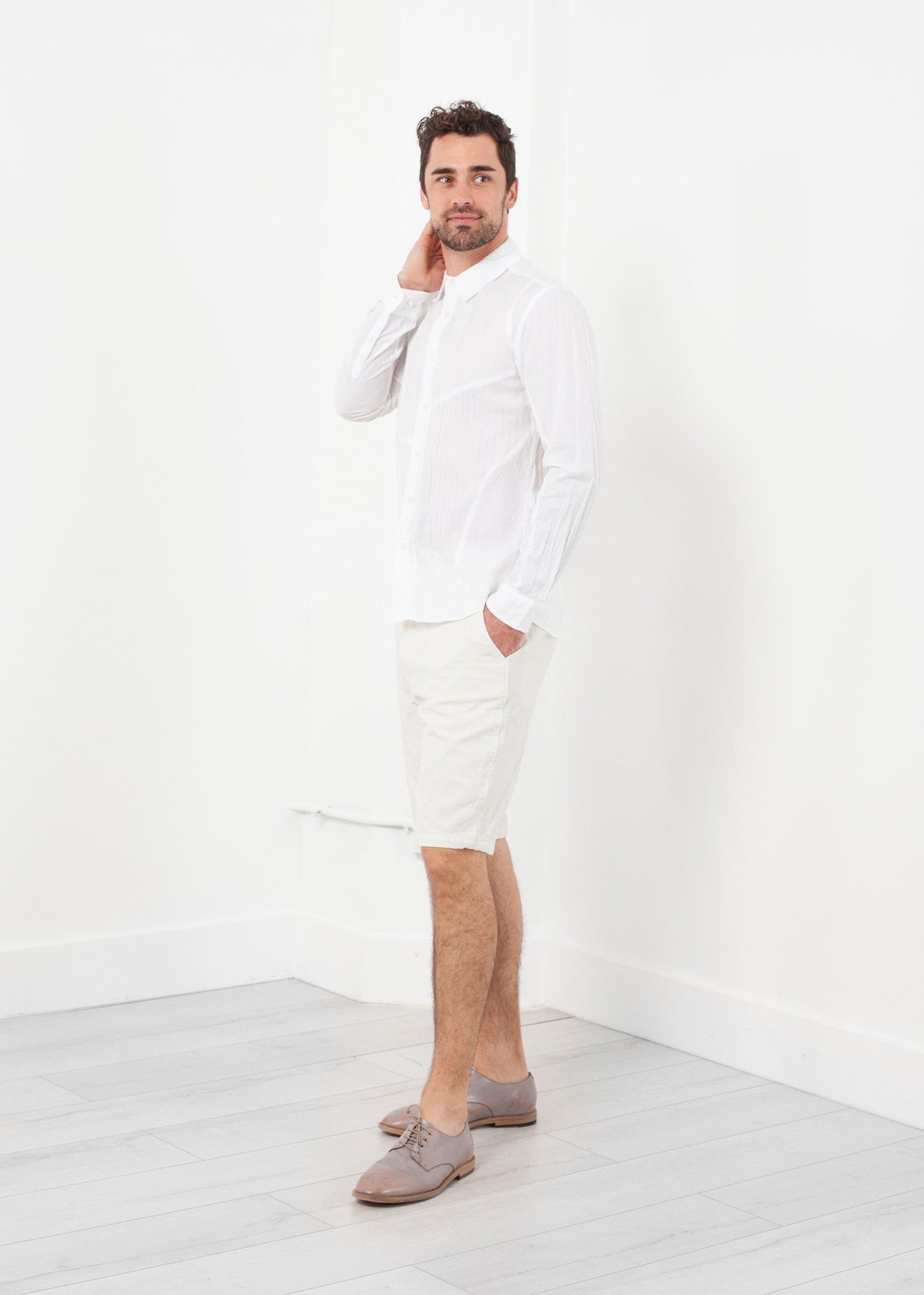 Check Shorts Sage de Cret