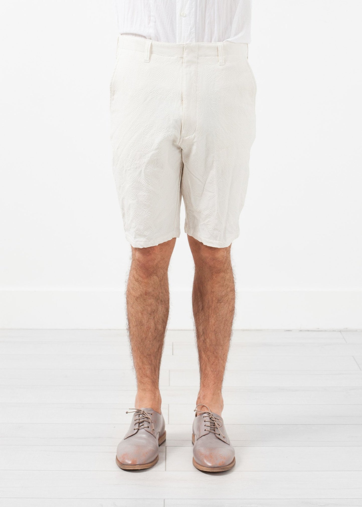 Check Shorts Sage de Cret