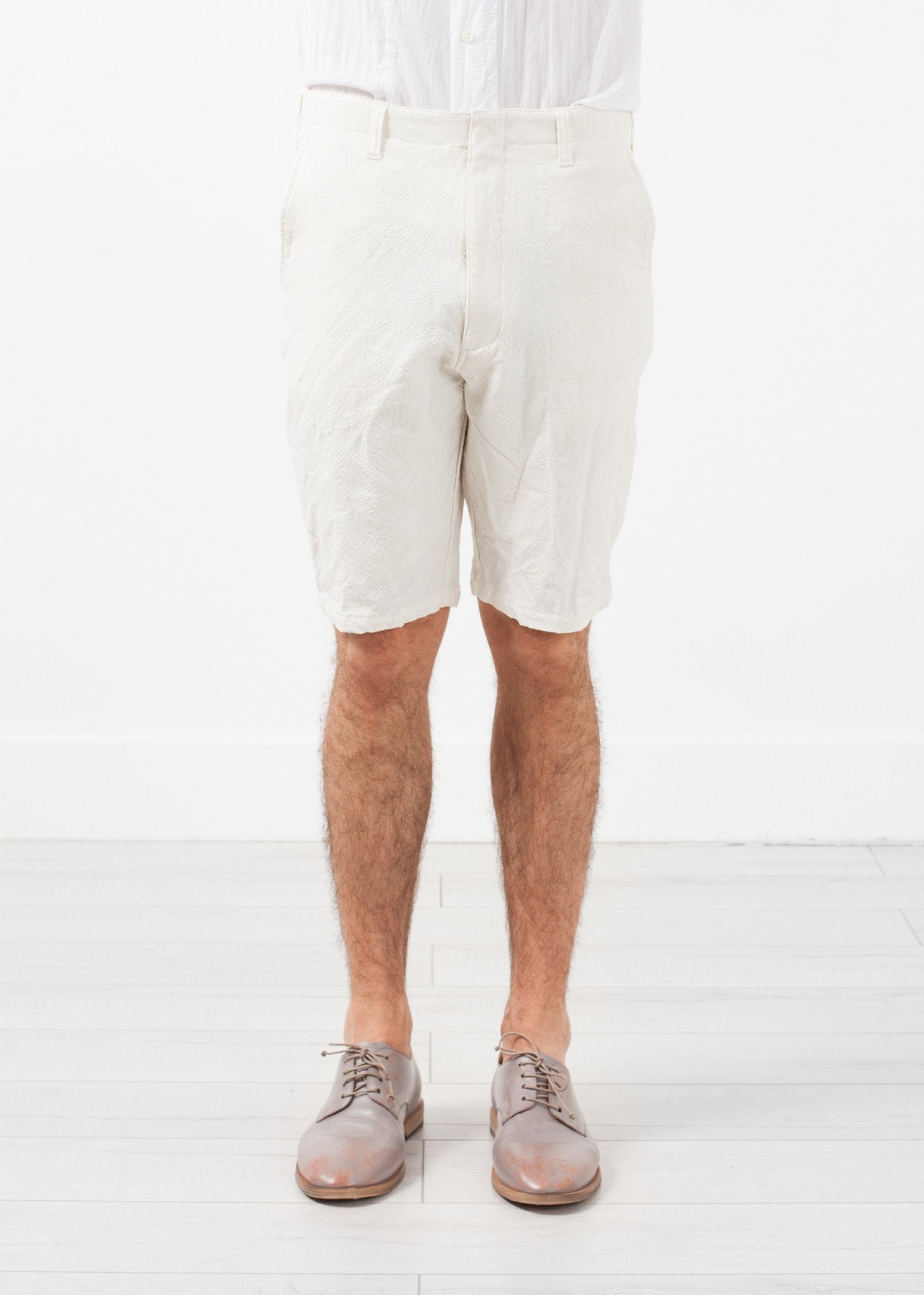 Check Shorts Sage de Cret