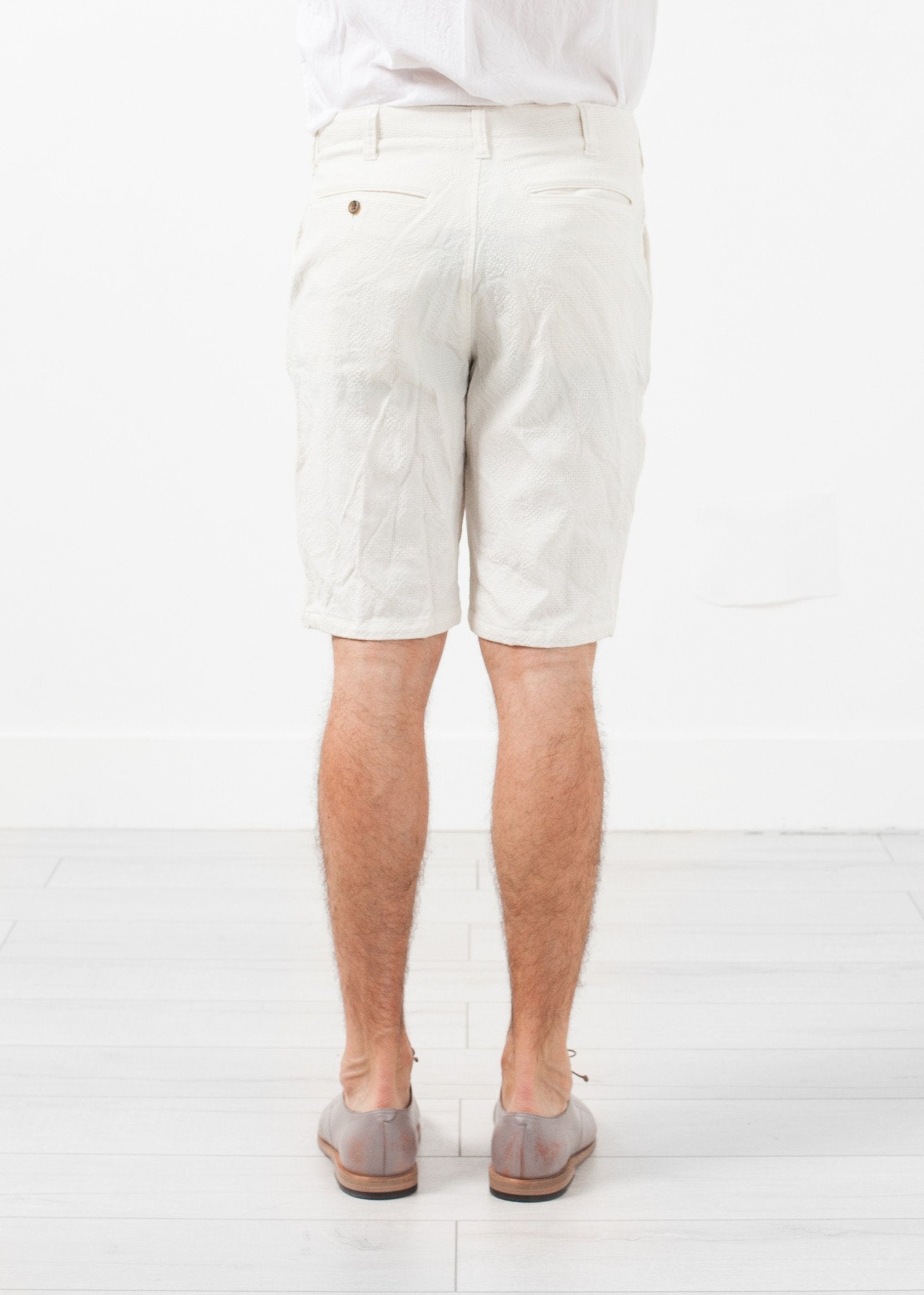 Check Shorts Sage de Cret