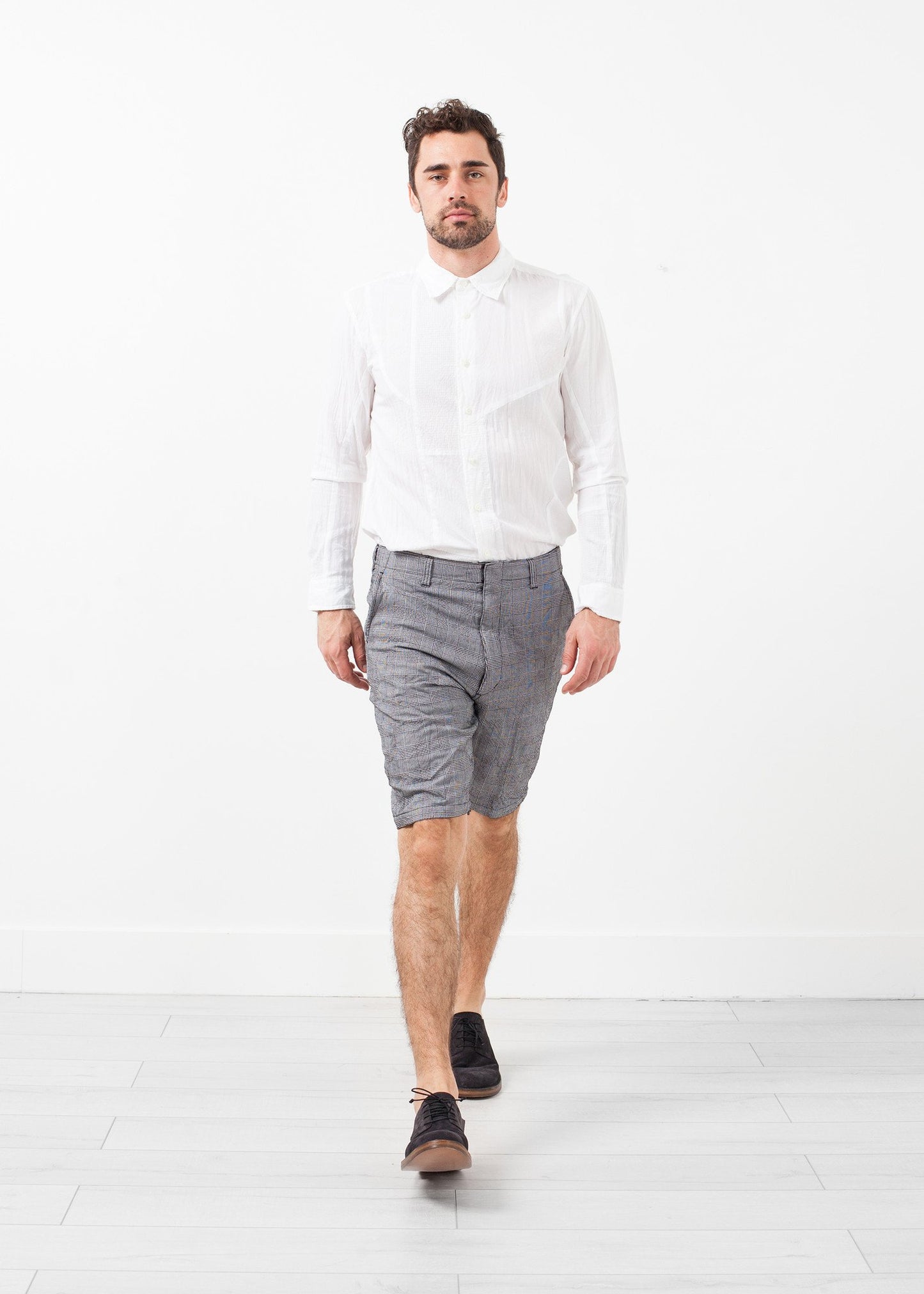 Check Shorts Sage de Cret
