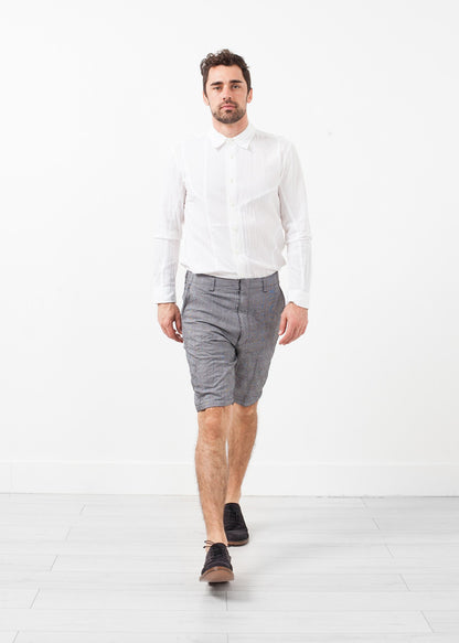 Check Shorts Sage de Cret