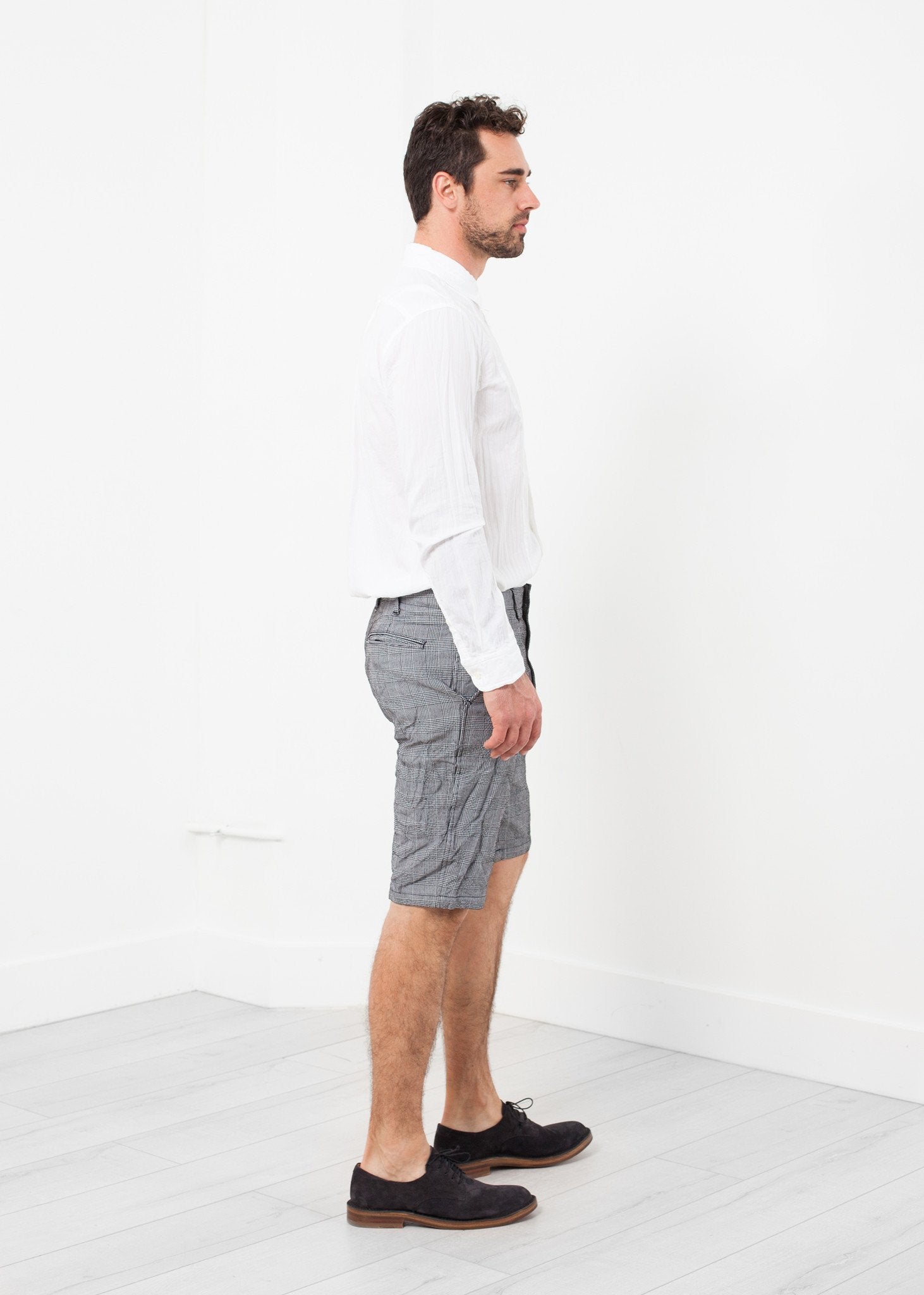 Check Shorts Sage de Cret