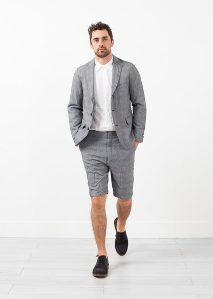 Check Shorts Sage de Cret