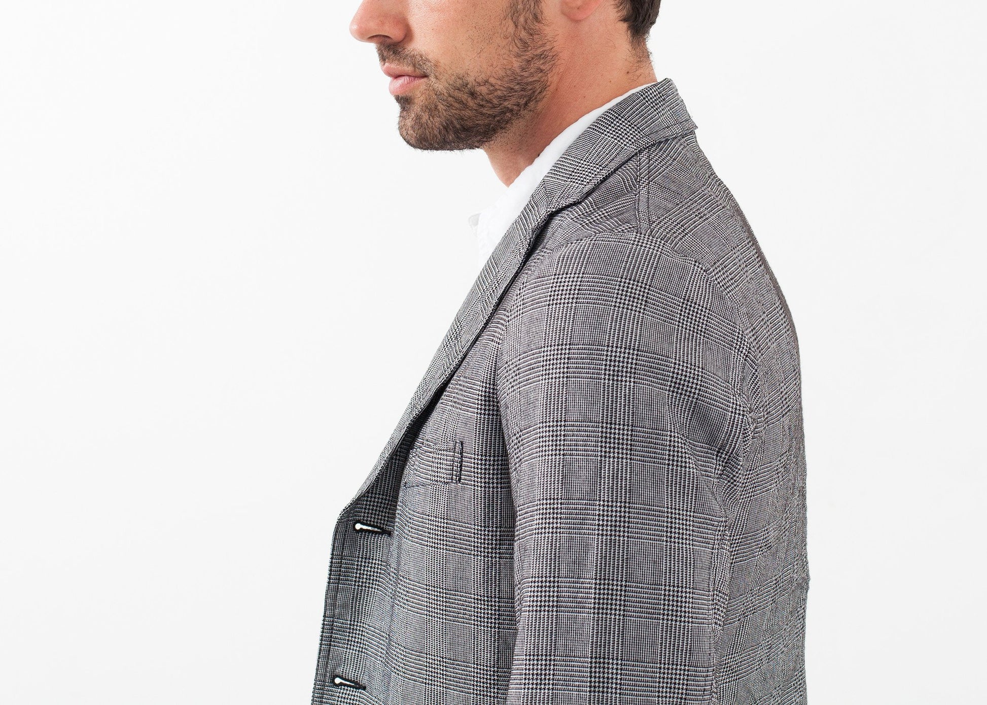 Check Blazer Sage de Cret