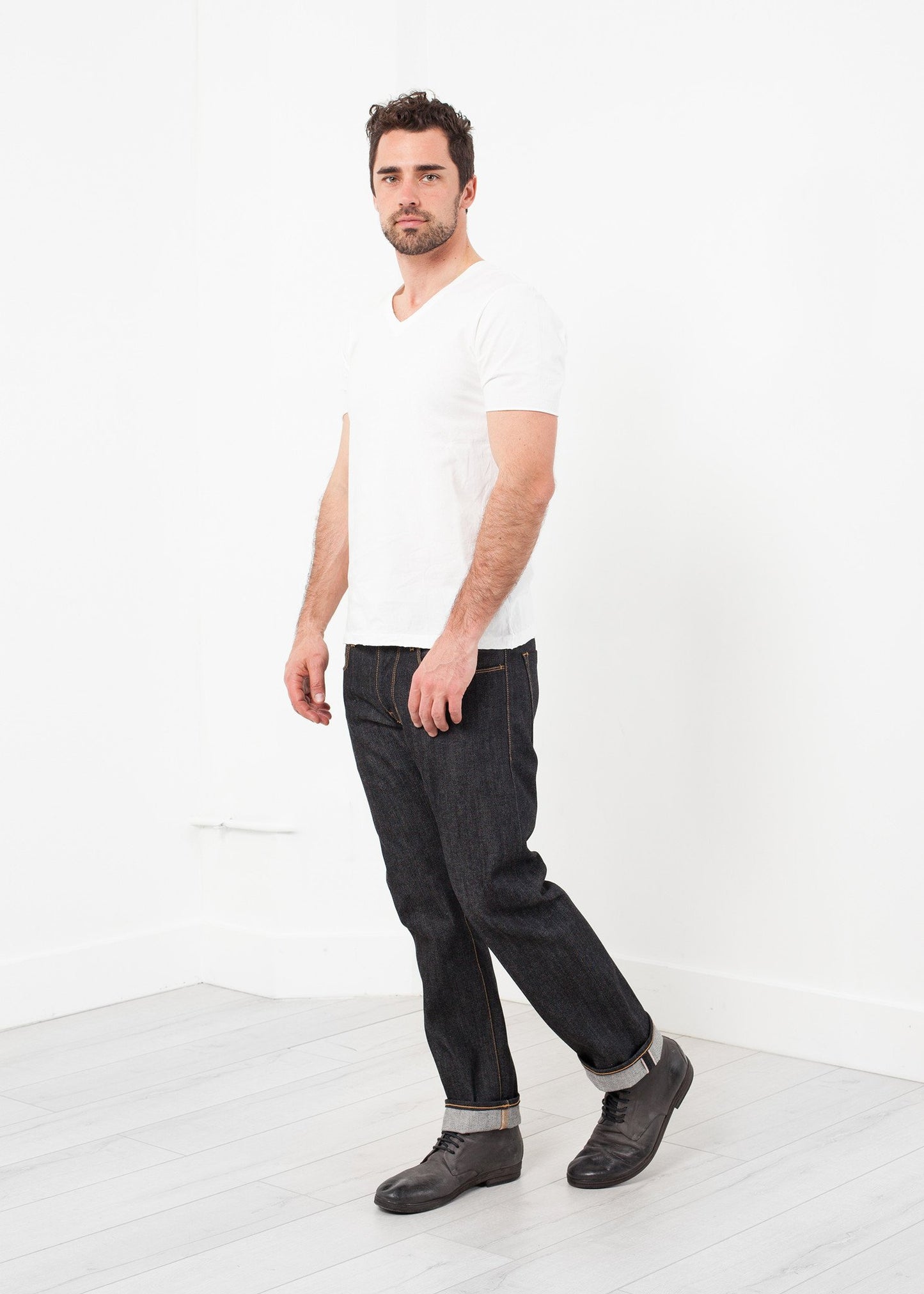 V-Neck Tee Sage de Cret