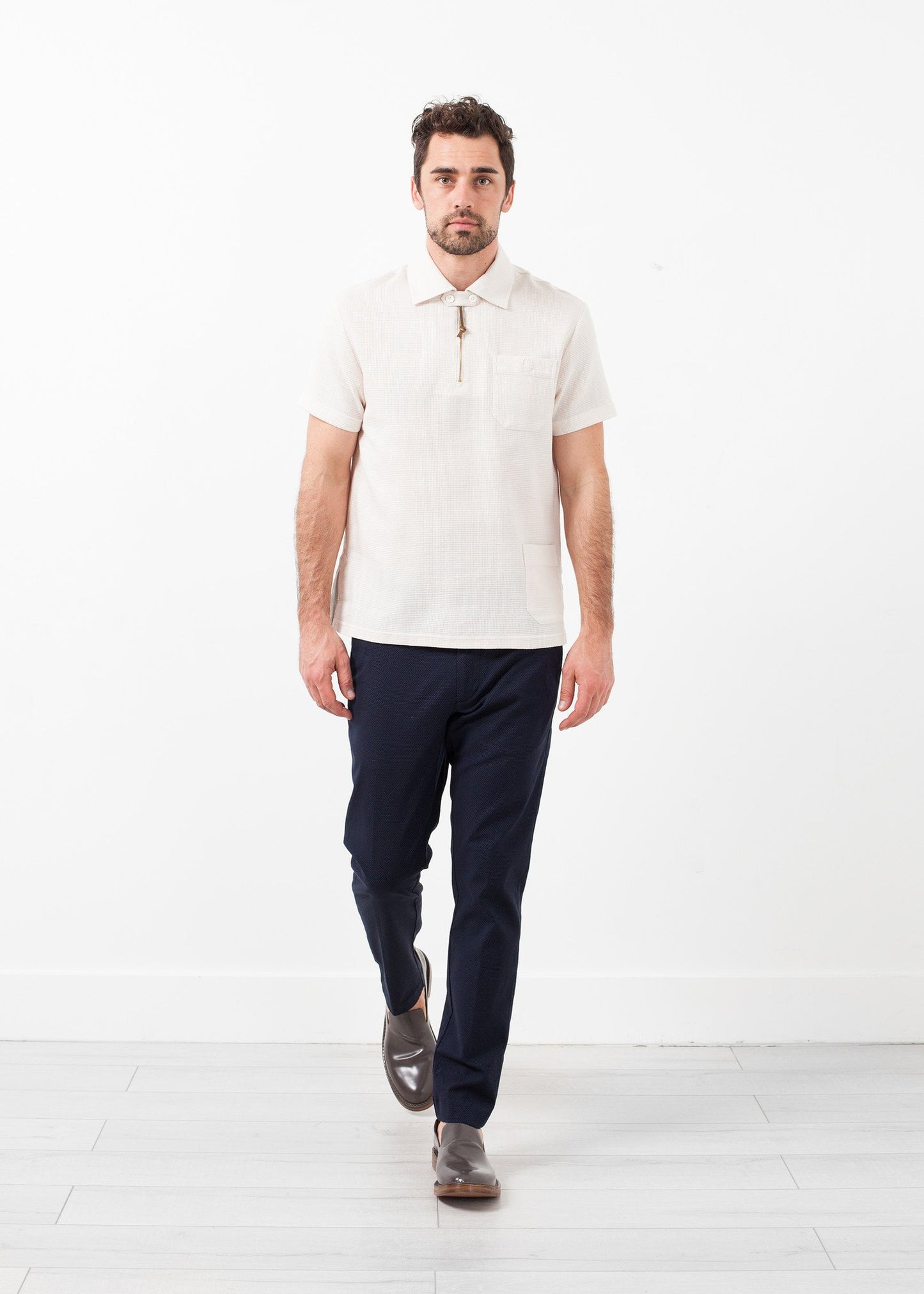 Cellular Weave Shirt Nigel Cabourn