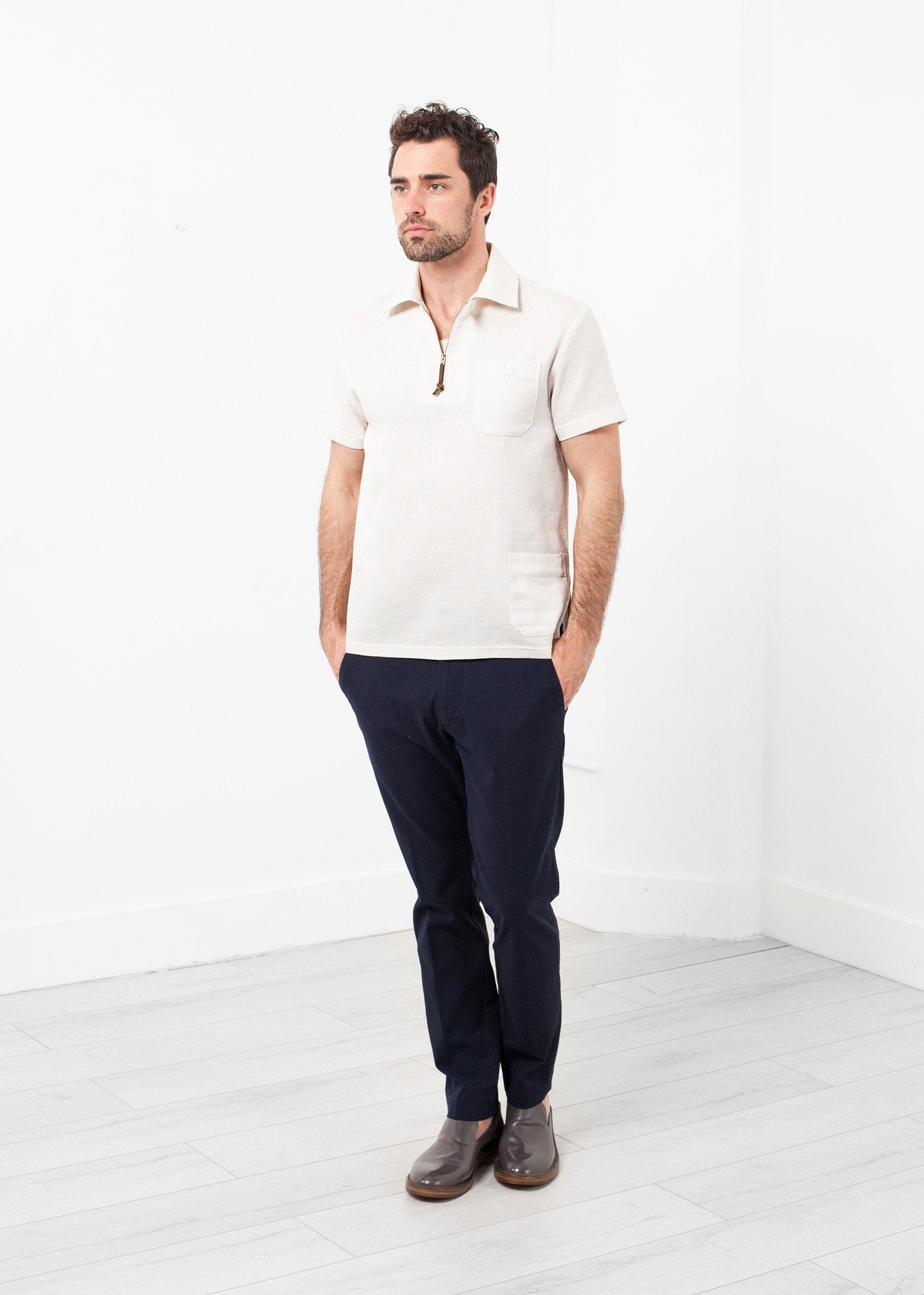 Cellular Weave Shirt Nigel Cabourn