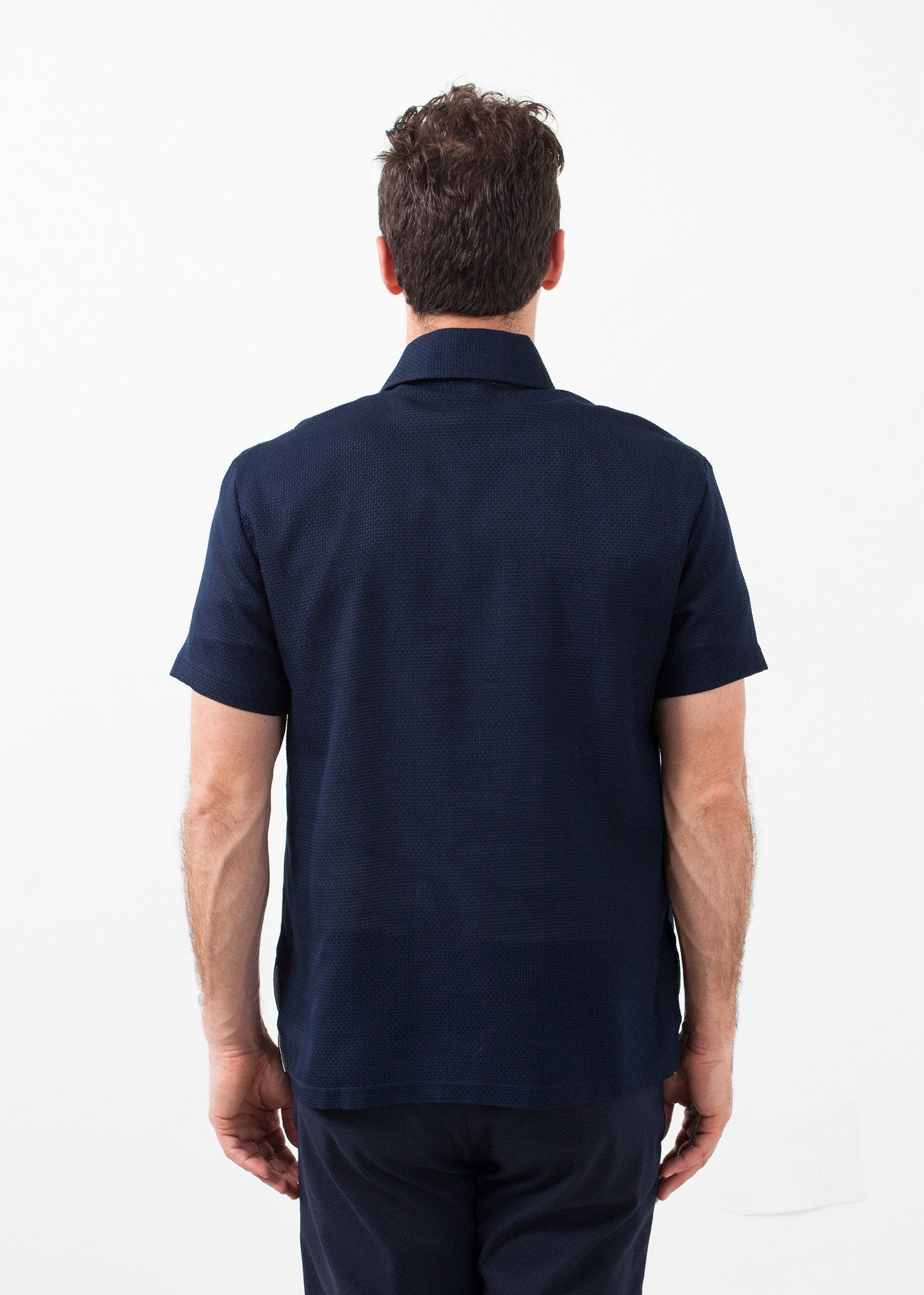 Cellular Weave Shirt Nigel Cabourn