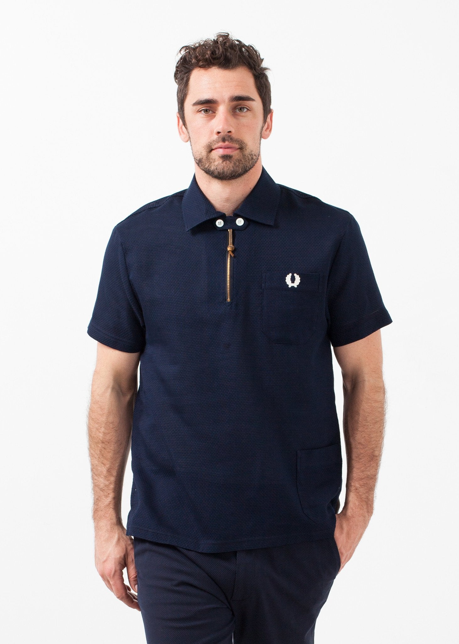 Cellular Weave Shirt Nigel Cabourn
