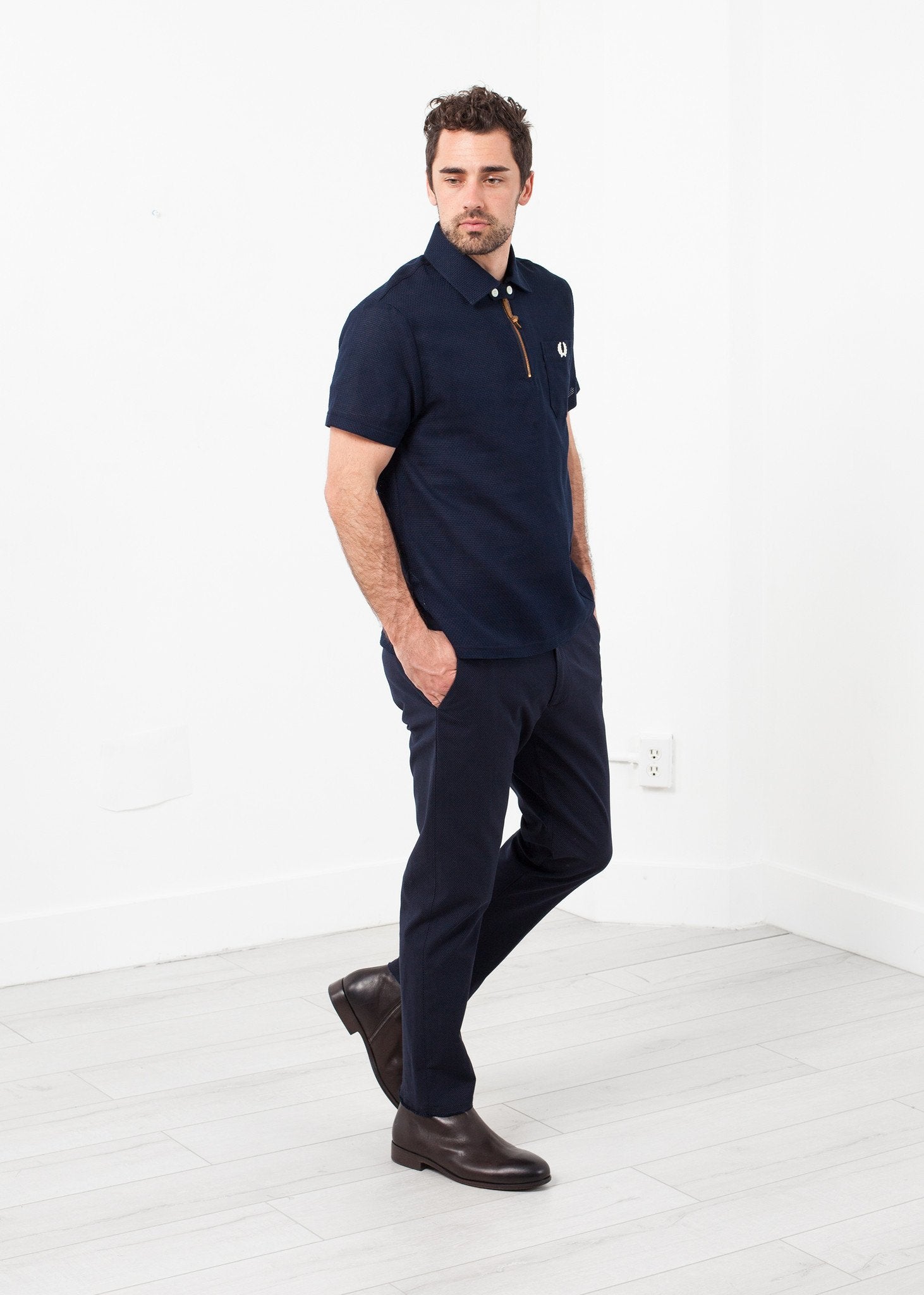 Cellular Weave Shirt Nigel Cabourn