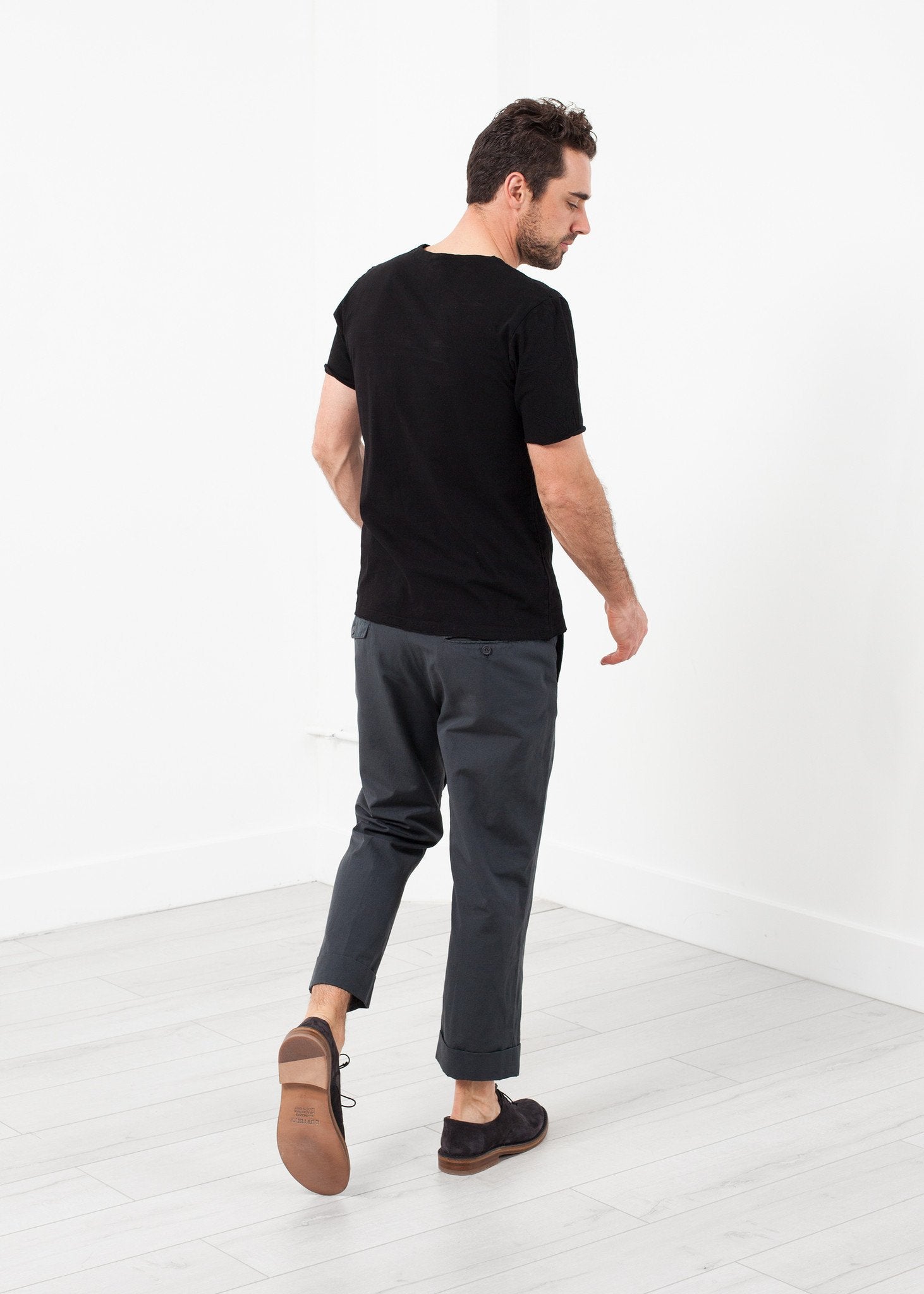 Flat Front Cuffed Trouser Lardini