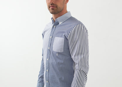 Striped Button Up Lardini