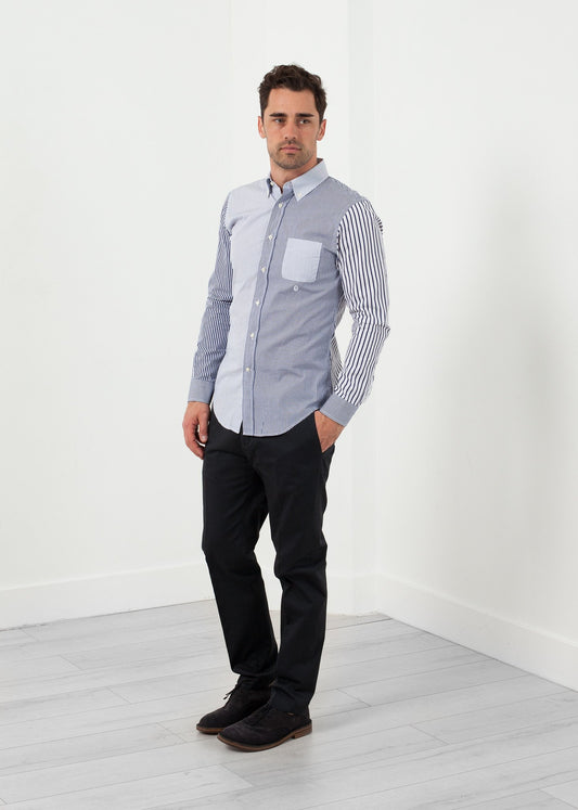 Striped Button Up Lardini
