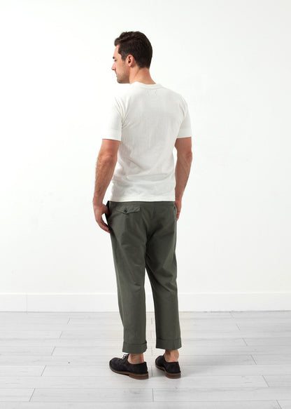 Flat Front Cuffed Trouser Lardini