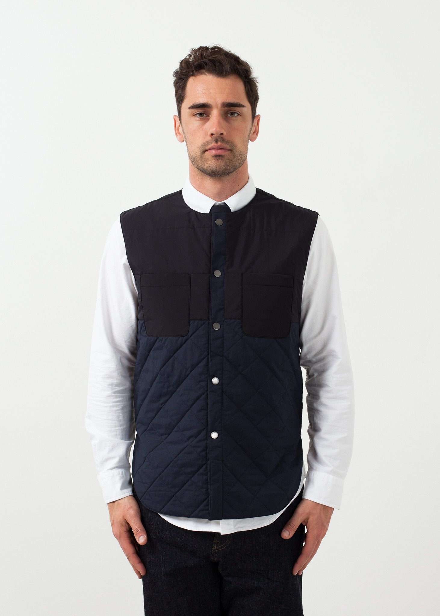 Reversible Quilted Vest Esemplare