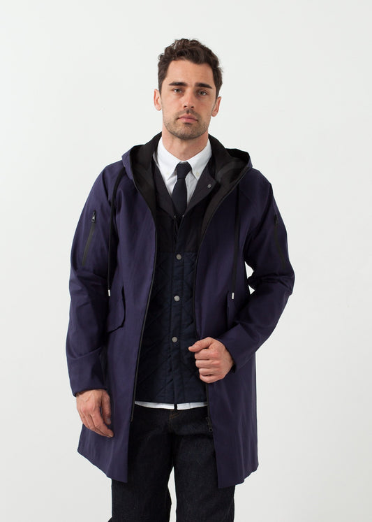 Contrast Parka Mauro Grifoni