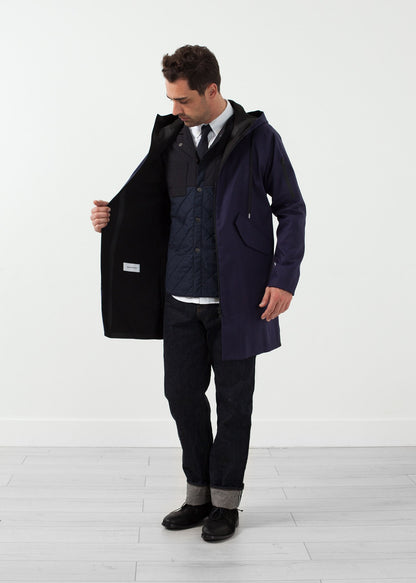 Contrast Parka Mauro Grifoni
