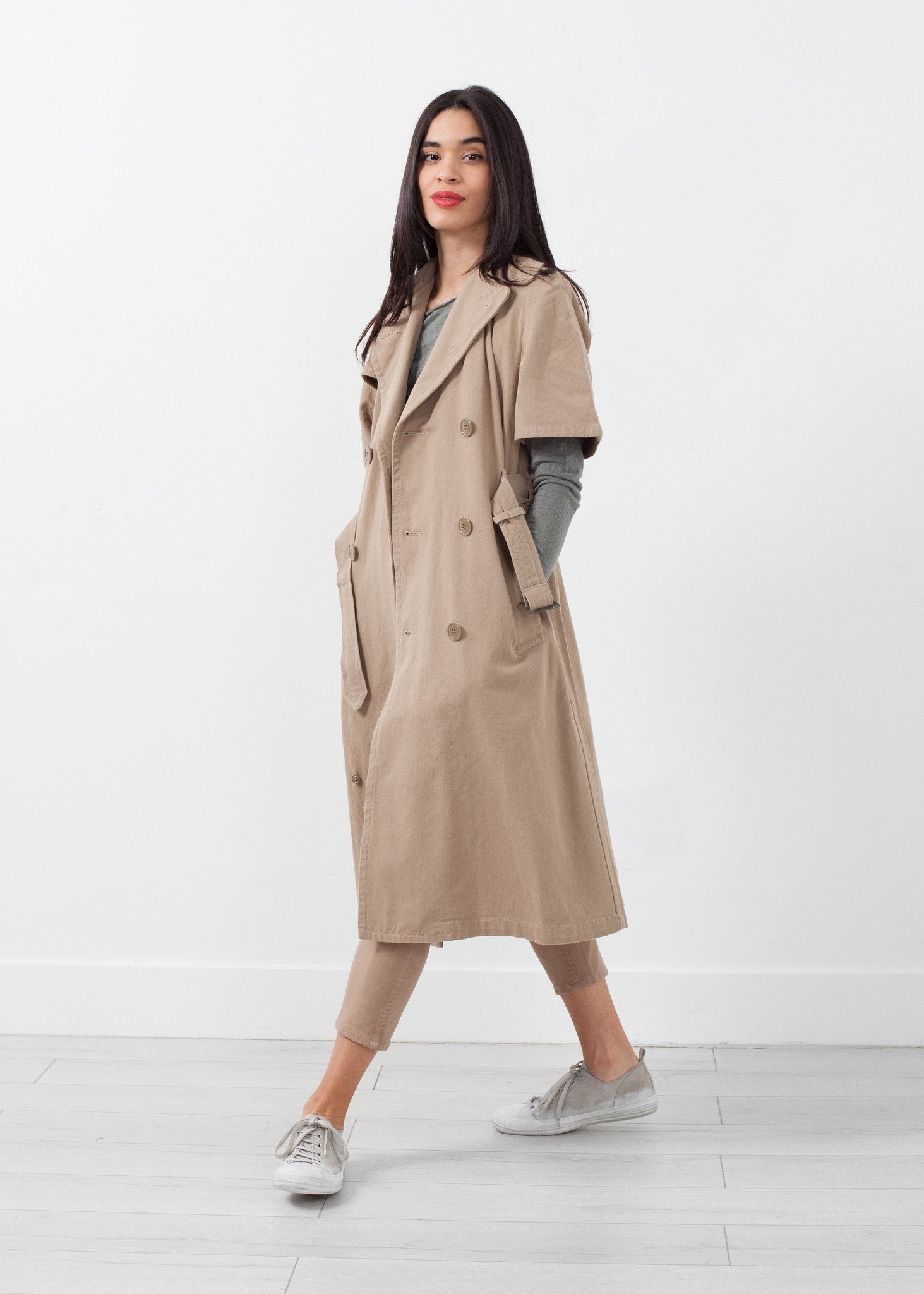 Rolled Sleeve Trenchcoat NLST