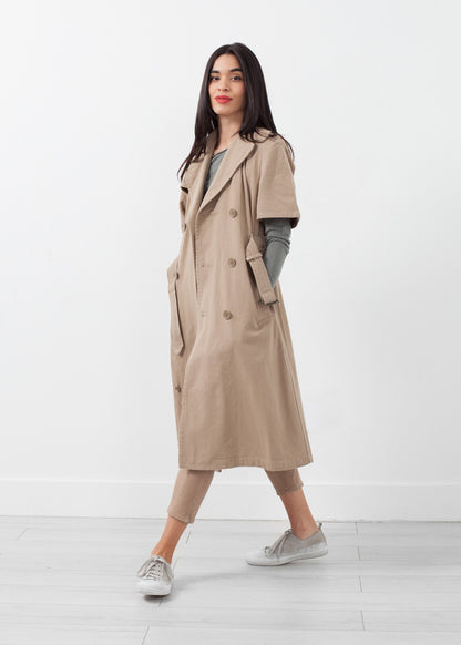 Rolled Sleeve Trenchcoat NLST