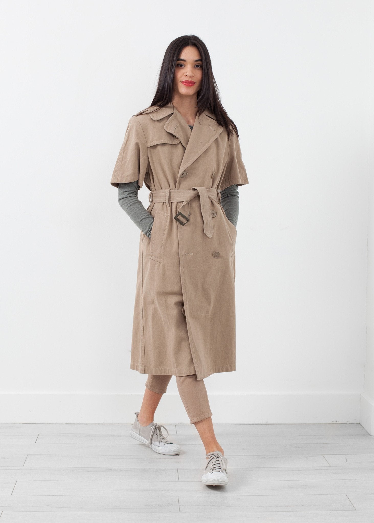 Rolled Sleeve Trenchcoat NLST