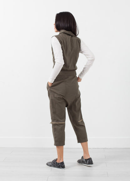 Sleeveless Harem Flightsuit NLST