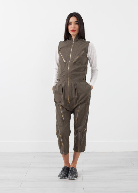 Sleeveless Harem Flightsuit NLST